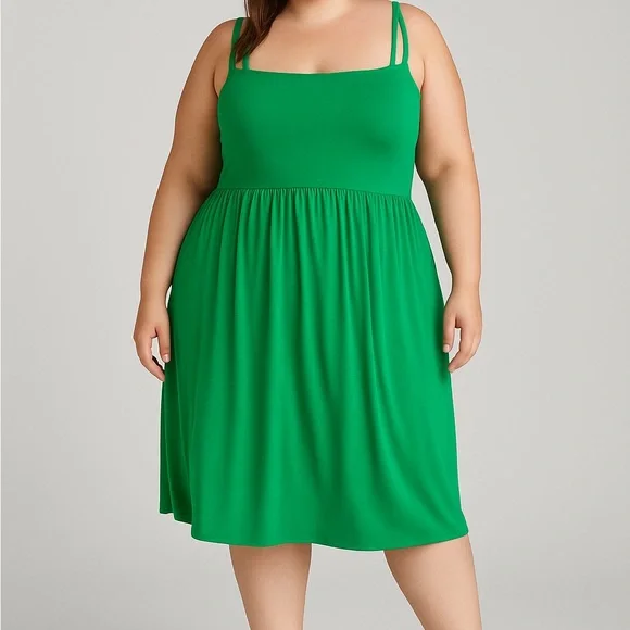 Old Navy | Dresses | Old Navy Tank Dress Womens Plus Size 3x Green Summer  Sundress | Poshmark